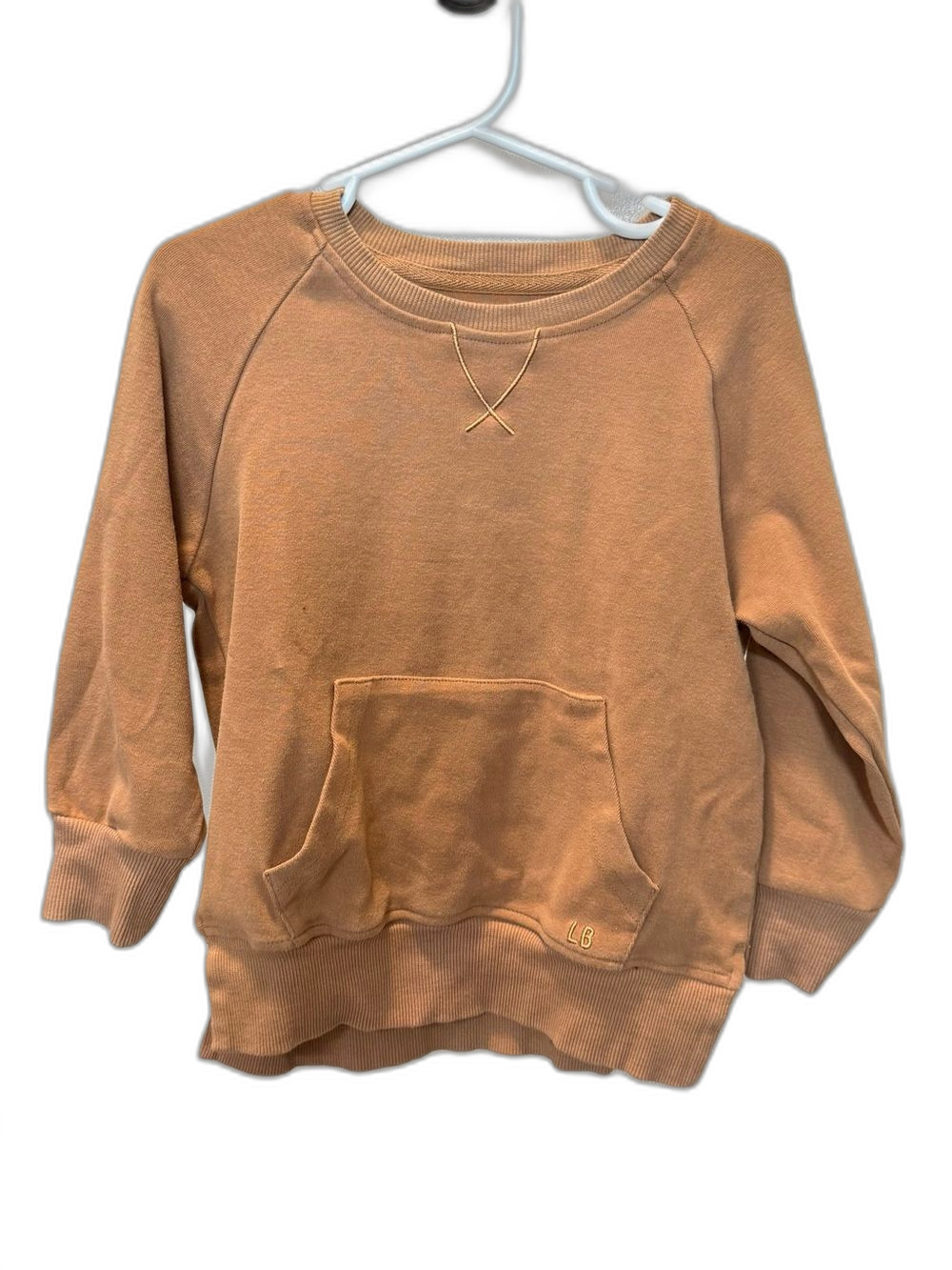 Little Bipsy Caramel Brown Boys Girls pull over 3-4T